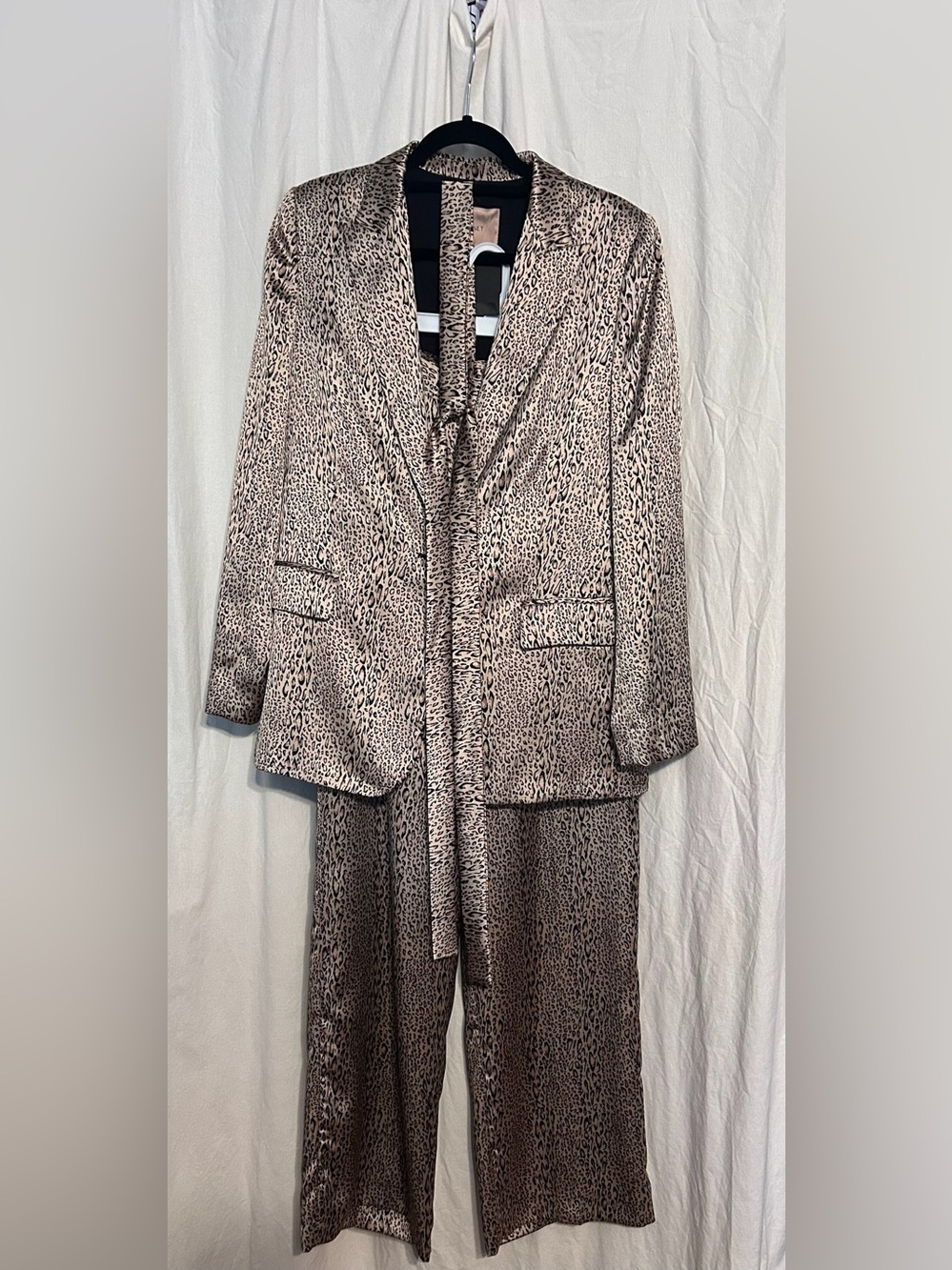 Twin-Set Animal Print Blazer and pants